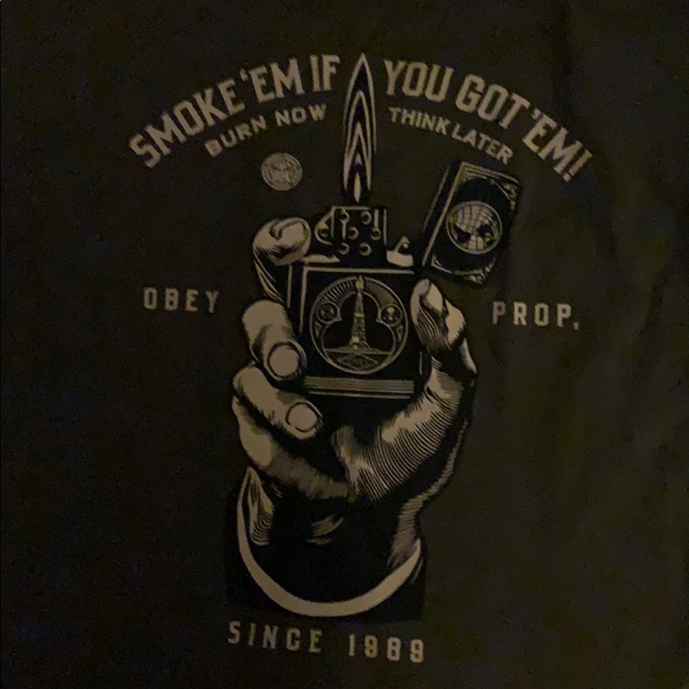 Obey zippo shirt